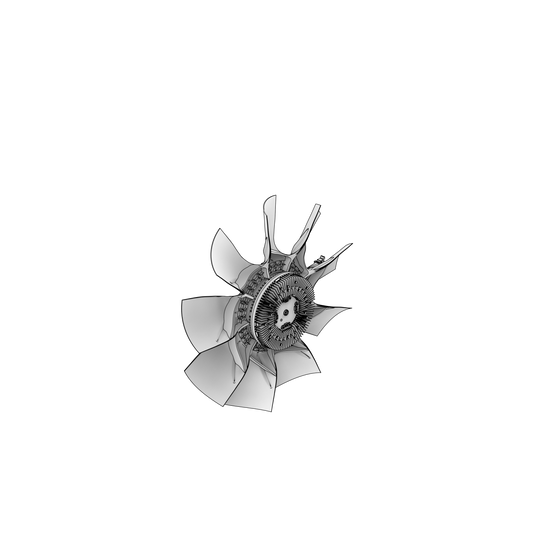23551484 Fan | Genuine Volvo Penta Part