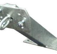 A1881GK Mackay Spare Wheel Carrier 14/15 (6-Stud) Top Mount Galvanised | Marine Trailer Part