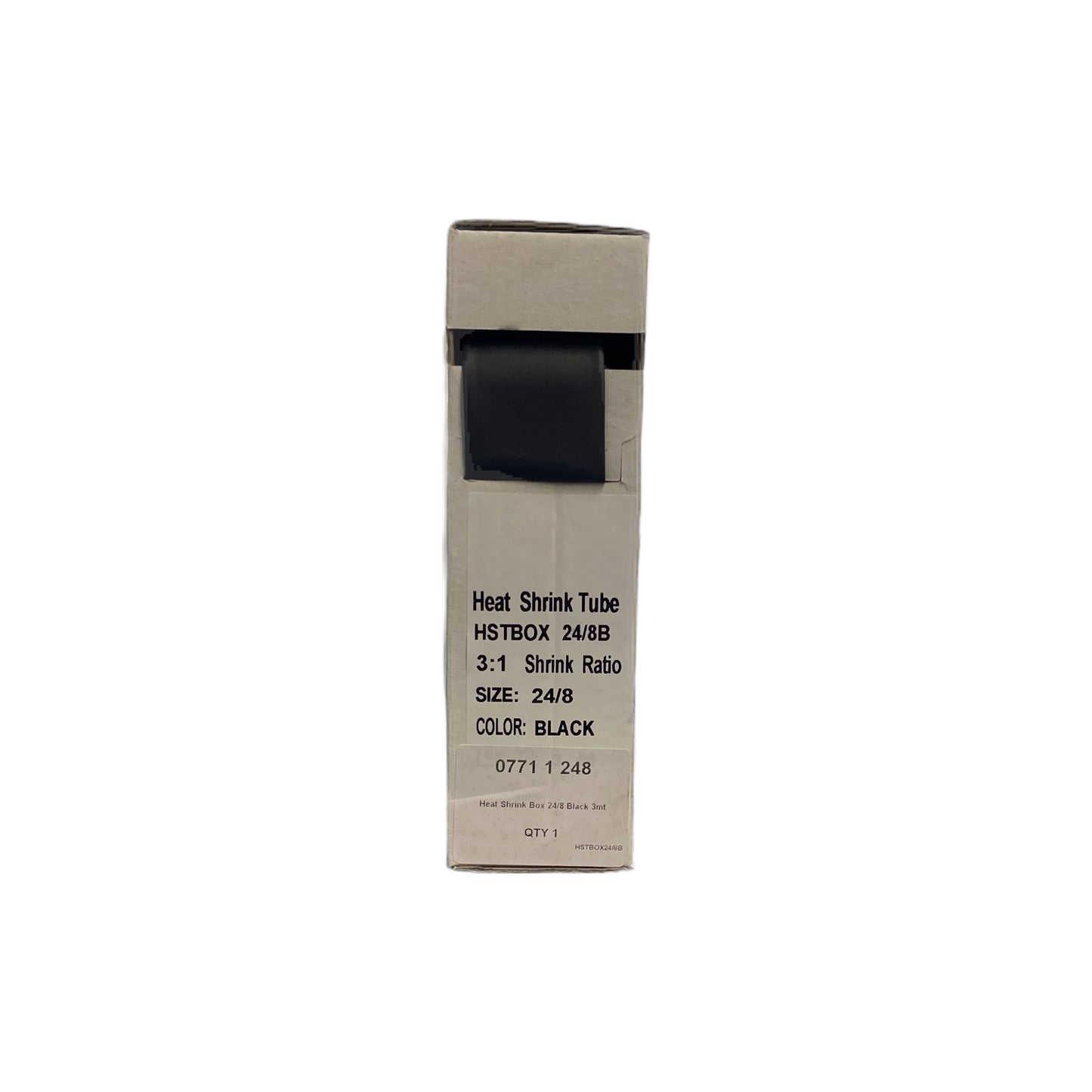 07711248 Heat shrink 28/8 black | Genuine Wurth Product