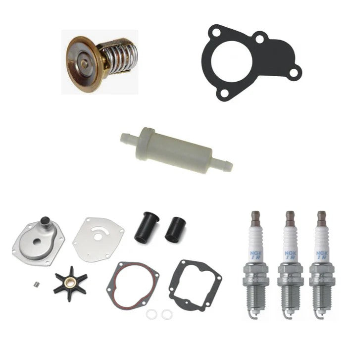 Aftermarket Mercury 40HP 3-Cylinder All USA Models (Not International) Service Kit | Sawley's Select Marine Parts