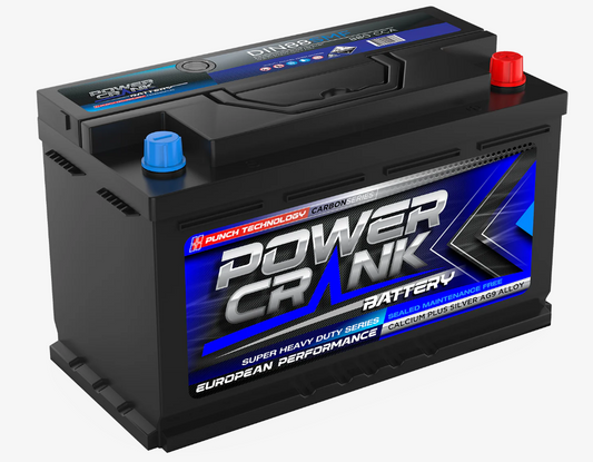 DIN88SMF Power Crank 880 CCA Battery | European Series