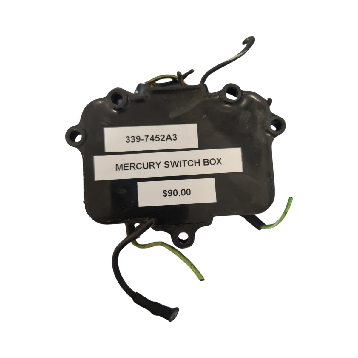 339-7452A3 Mercury Switch Box | Genuine Used Part