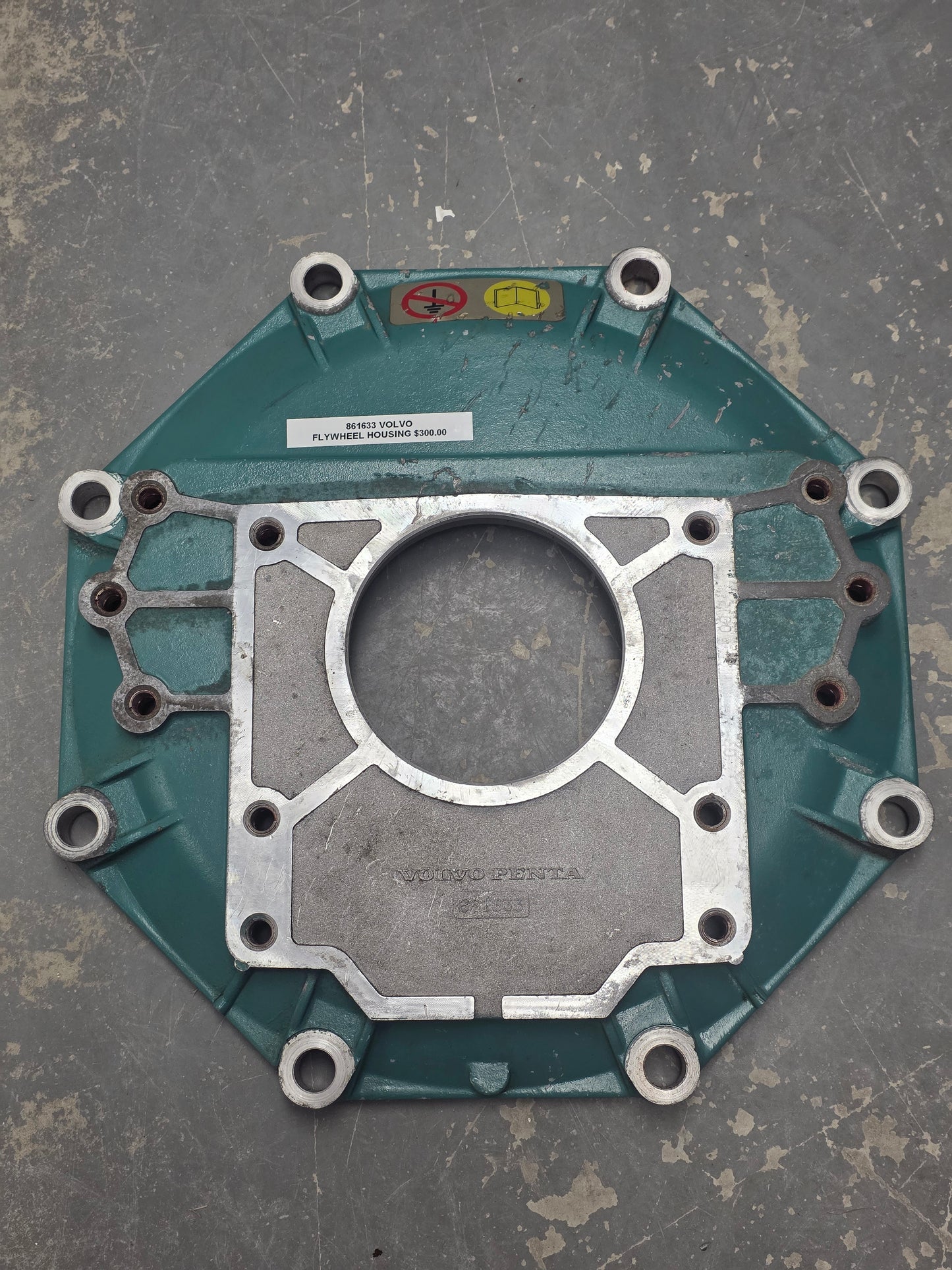 861633 Volvo Penta Flywheel Housing | Genuine Used Part