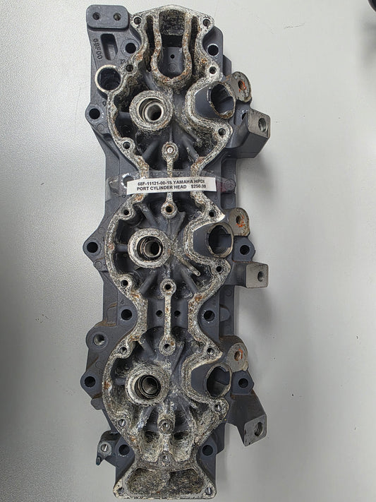 68F-11121-00-1S Yamaha Port Cylinder Head HPDI | Genuine Used Part