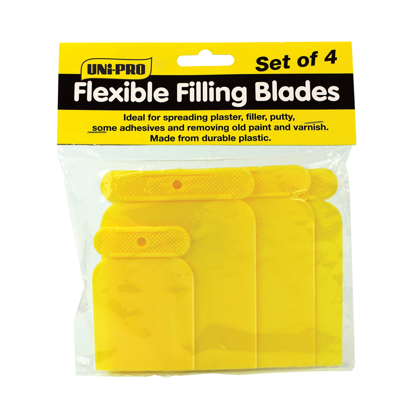 1400 Unipro Flexible Filling Blades Set of 4 | Marine Paint & Coating