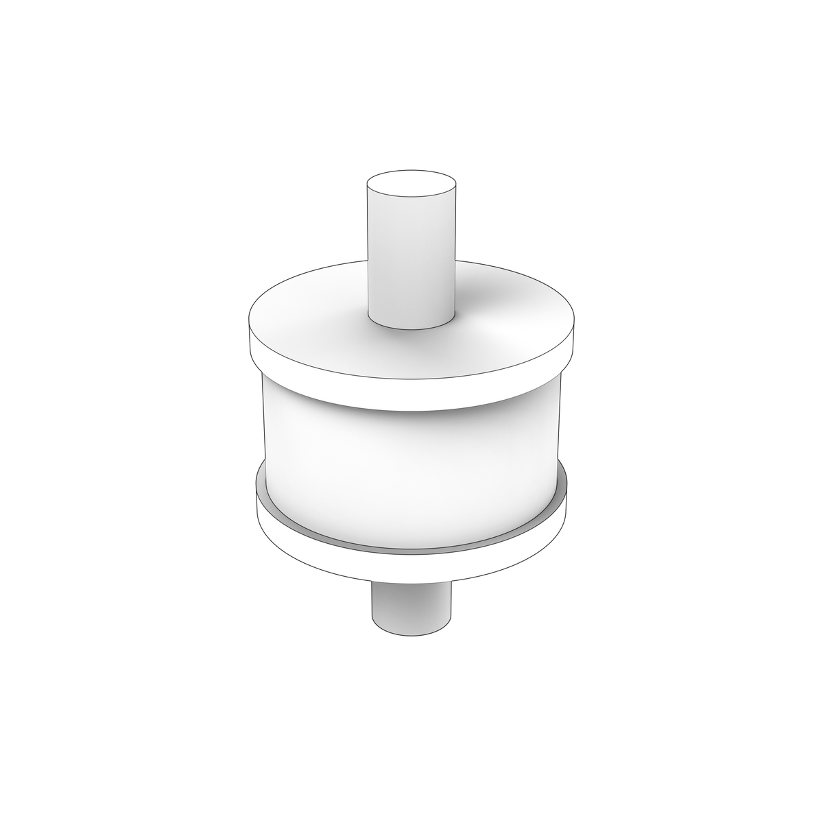 863415 Rubber Cushion | Genuine Volvo Penta Part - photo 2 of 2