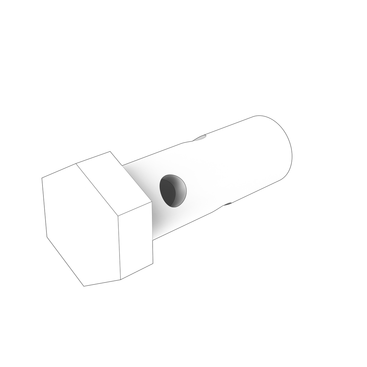 943103 Hollow Screw | Genuine Volvo Penta Part - photo 2 of 2