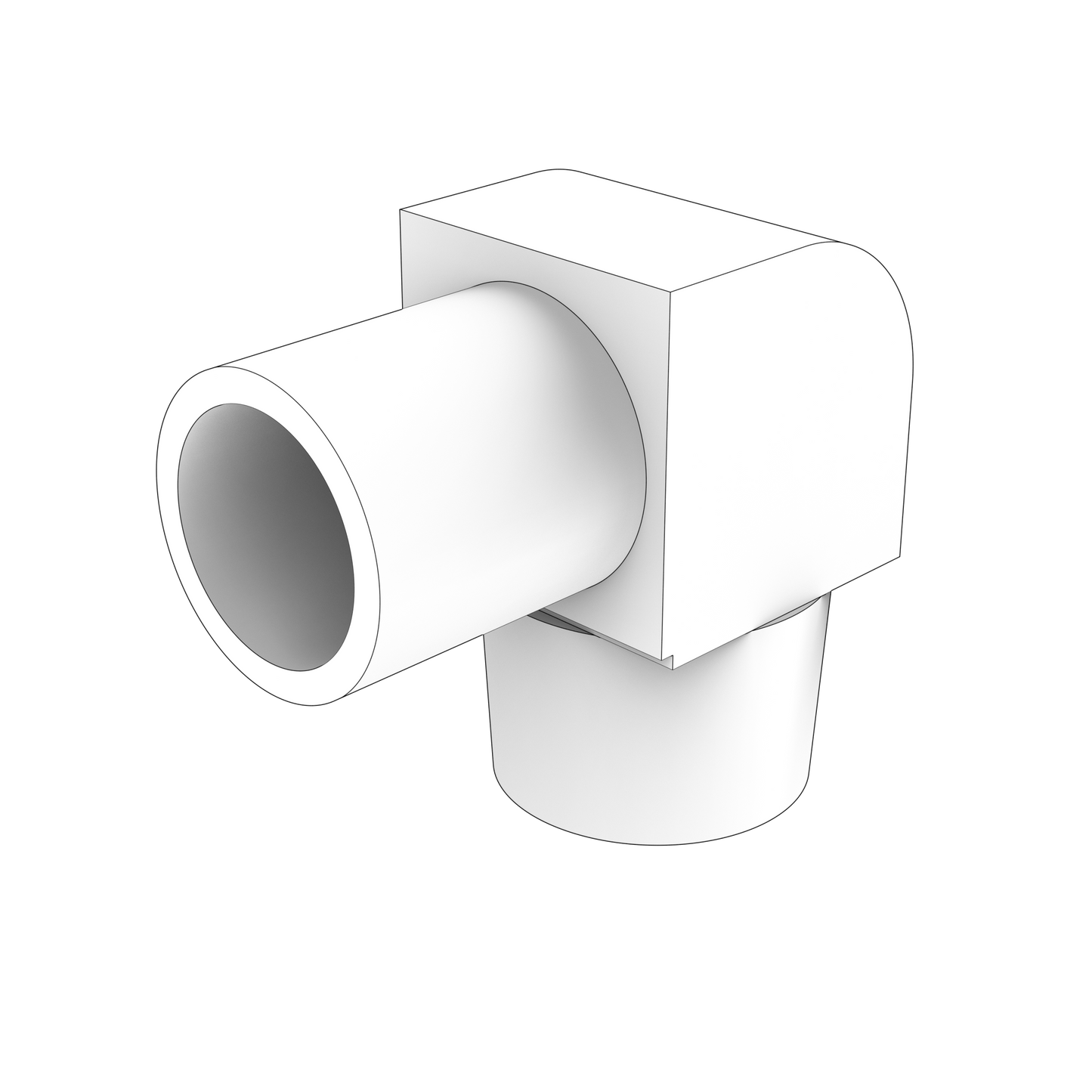 3852538, Elbow | Genuine Volvo Penta Part
