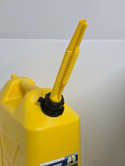 03711 0951P 20L Yellow Plastic Diesel Jerry Can | Fuel Storage