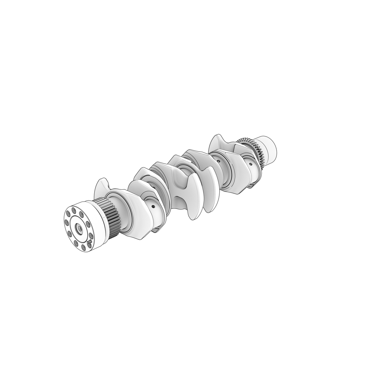 22259957 Crankshaft | Genuine Volvo Penta Part