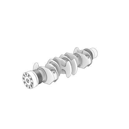 22259957 Crankshaft | Genuine Volvo Penta Part