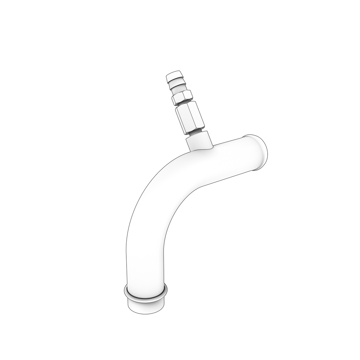 3835916 Coolant Pipe | Genuine Volvo Penta Part - photo 2 of 2