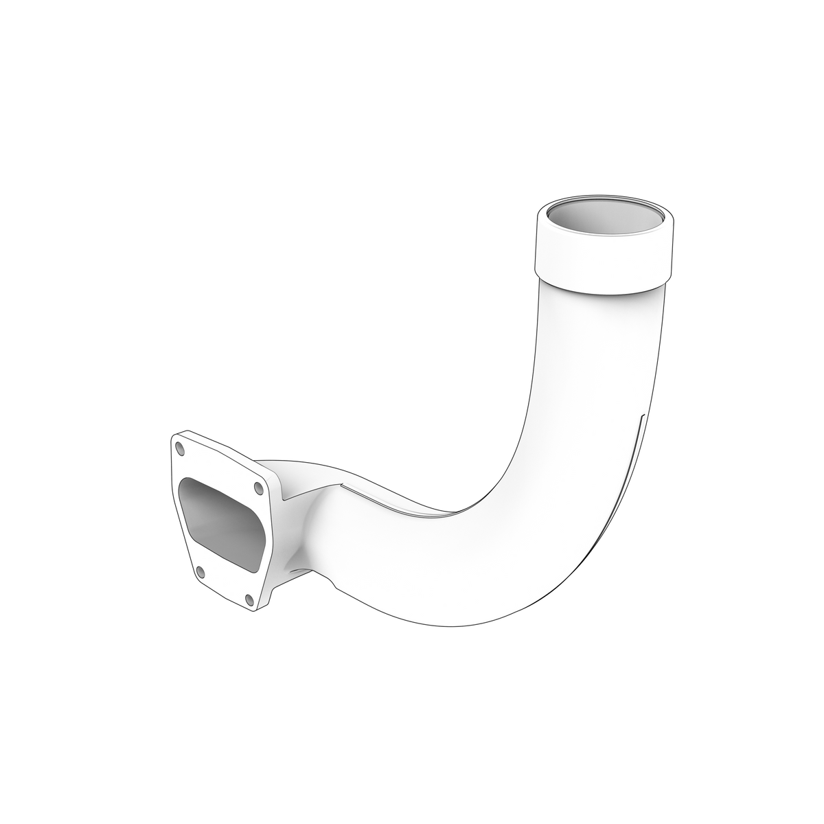 21190796 Exhaust Pipe | Genuine Volvo Penta Part - photo 2 of 2