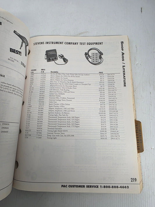 2003 Evinrude/Johnson Parts & Accessories Catalogue | Genuine Used Manual - photo 2 of 2