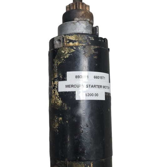 893891 66015T1 Mercury Starter Motor | Genuine Used Part