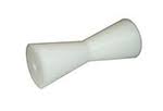 R2144V Mackay 8" Vee Shape Reel Nylon Roller White | Marine Trailer Part