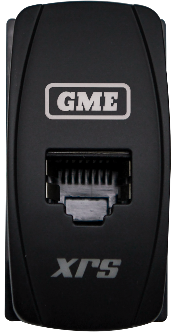 XRS-RJ45W6 RJ45 Pass-Through Adaptor - Type 6 (White) | Genuine GME Electronics