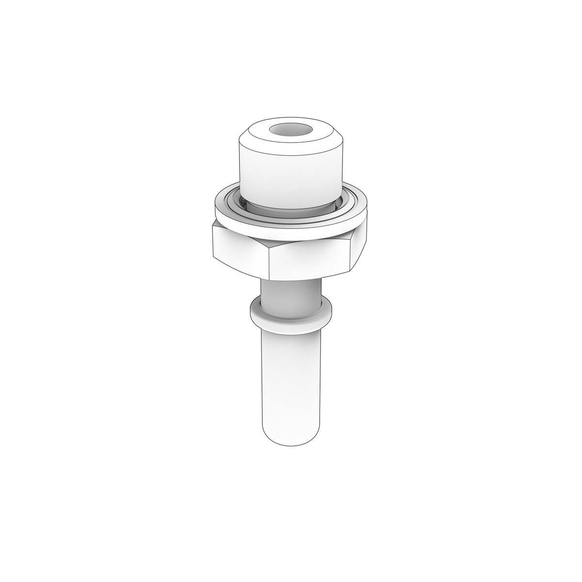 21720060 Fuel Nipple | Genuine Volvo Penta Part
