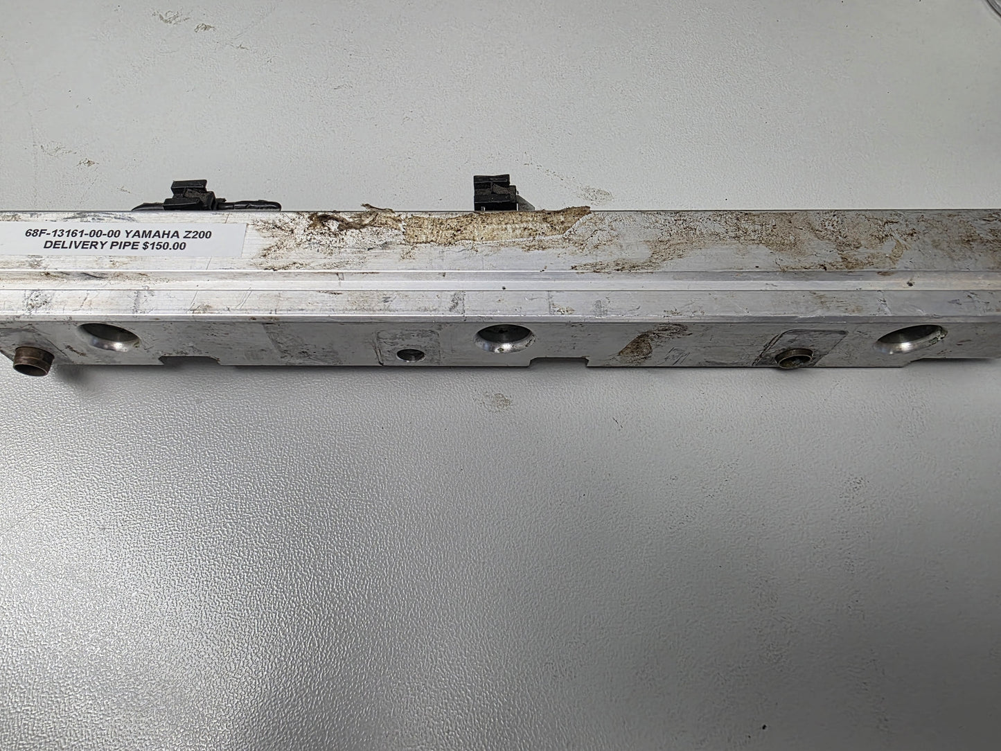 68F-13161-00-00 Yamaha Z200 Delivery Pipe | Genuine Used Part