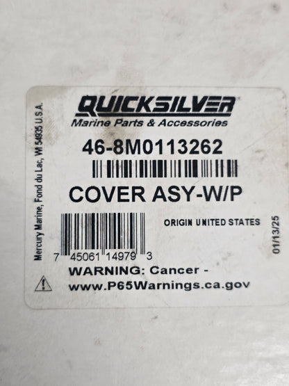 468M0113262 Mercury MerCruiser Cover Asy Water Pump | Genuine Quicksilver OEM Part