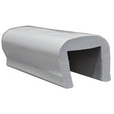 2888 Dunbier Bumper Block W45xH45 x 400mm Grey :Suits Rolla Arms