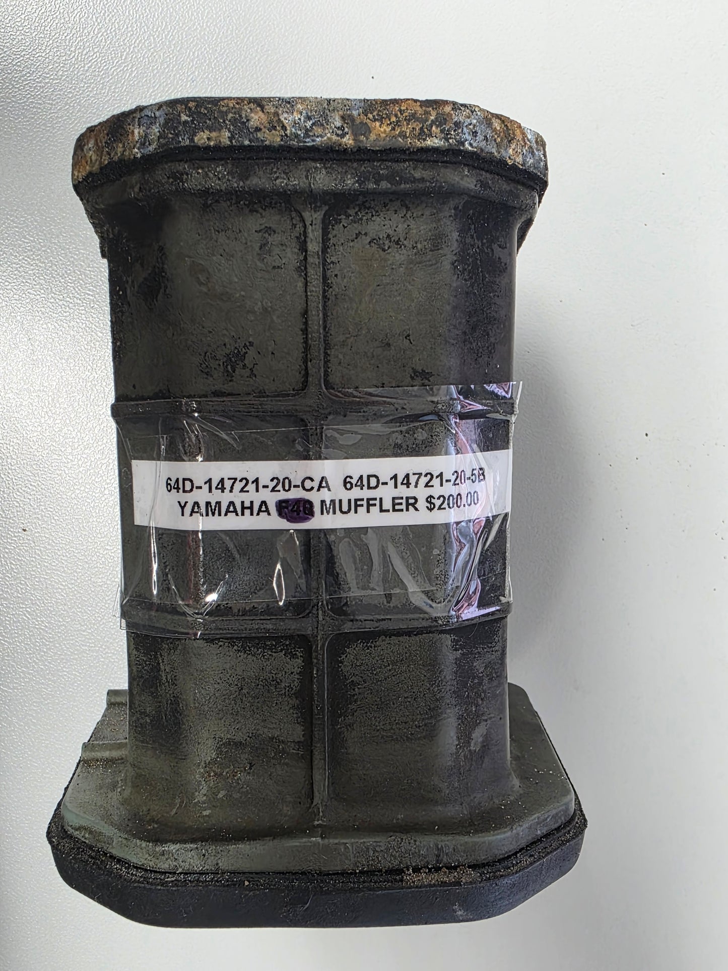 64D-14721-20-CA 64D-14721-20-5B Yamaha Muffler | Genuine Used Part
