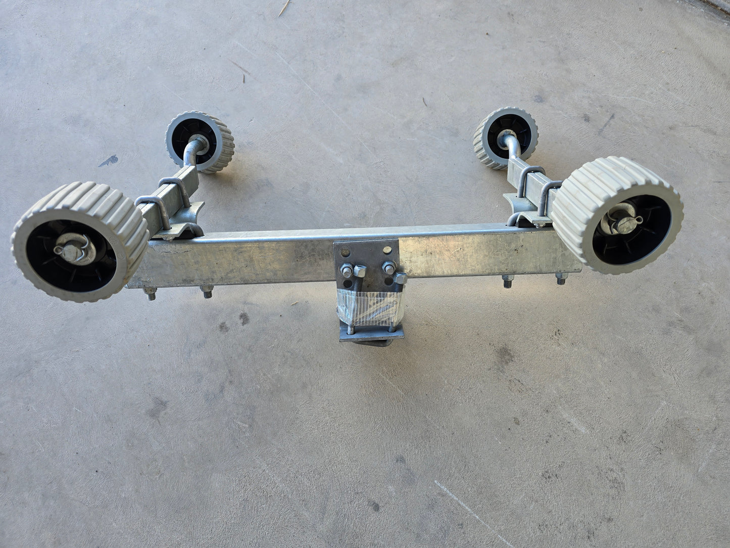 3331 Dunbier SUPA-ROLLA Rear Ass 4 Rollers & Side Plates