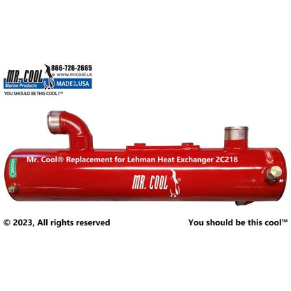 2C218 / 2C211 Aftermarket Ford Lehman 120 Heat Exchanger 4 x 20 in | Sawley's Select Marine Parts