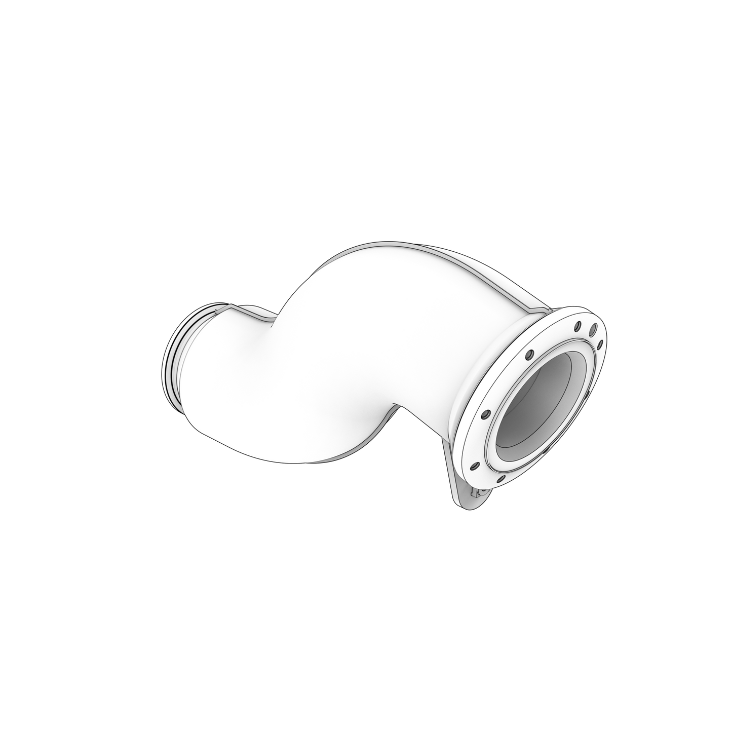 23887095 Exhaust Riser | Genuine Volvo Penta Part