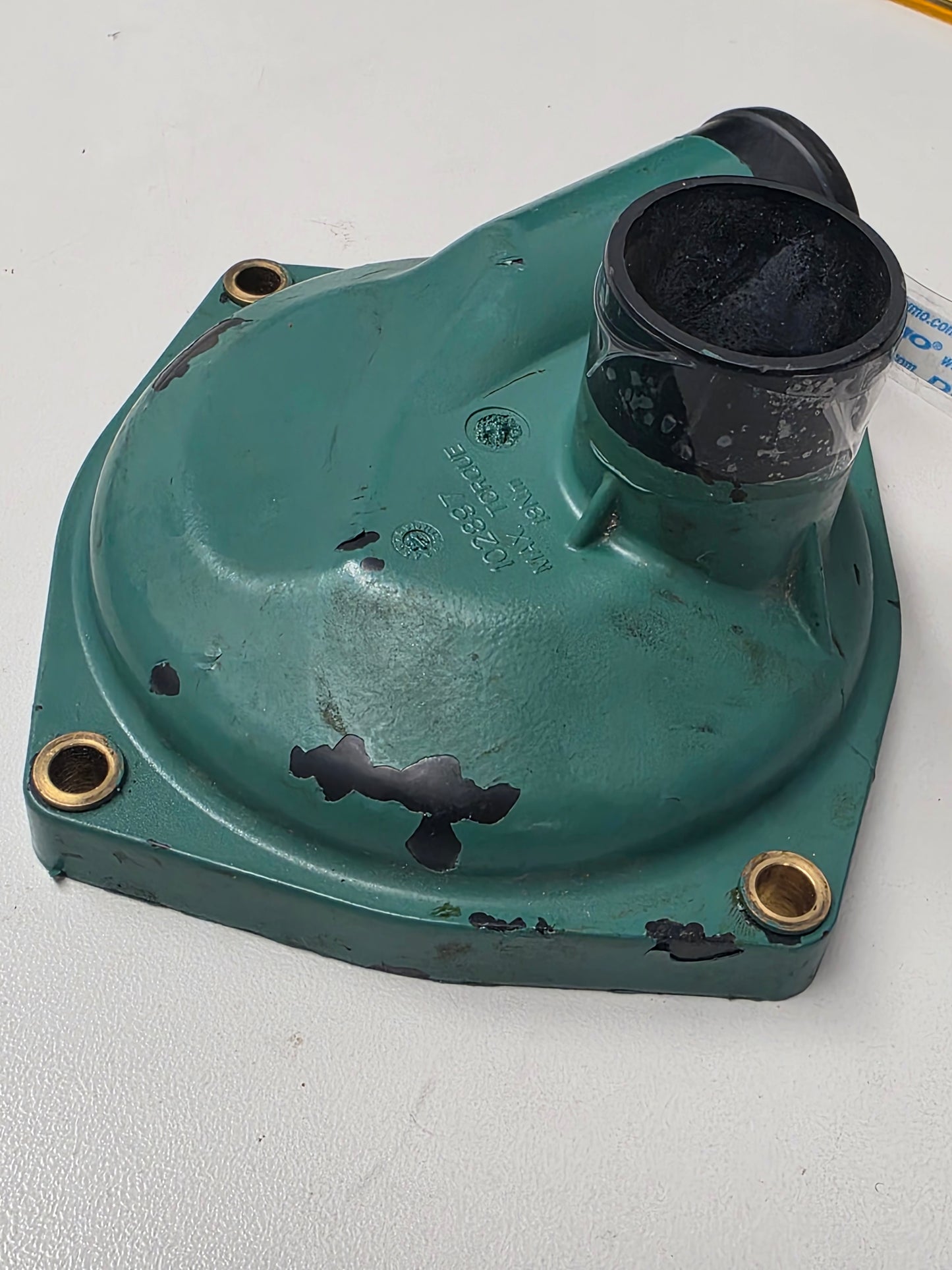22092538 3583628 Volvo Penta Cooler End Cover | Genuine Used Part