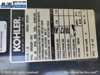 MRC359301 Aftermarket Kohler 4-7.3EF/ECD/EFCD Heat Exchanger | Sawley's Select Marine Parts