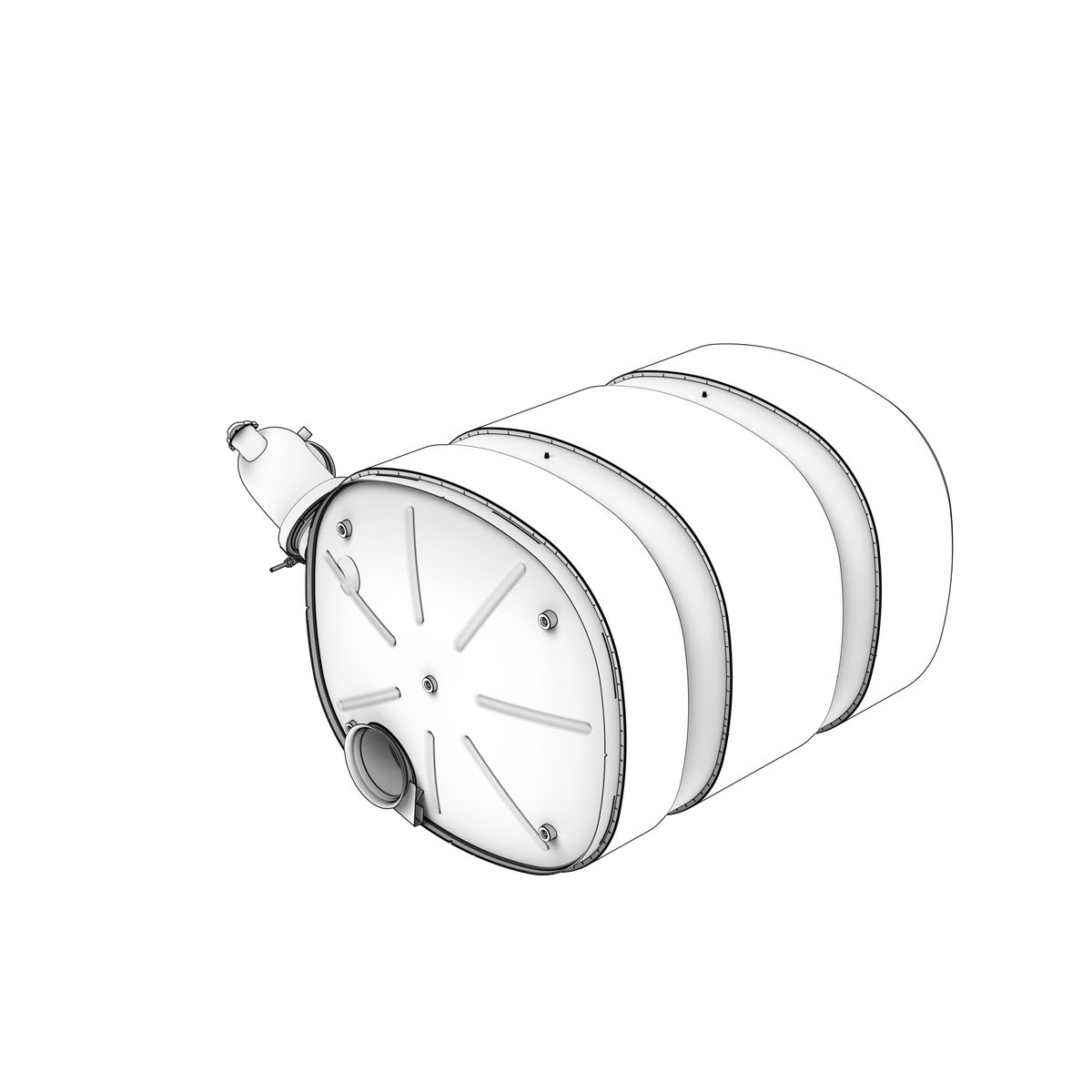 22341036 Muffler | Genuine Volvo Penta Part - photo 2 of 2