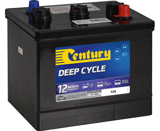 141114 Century 12A FLOODED DEEP CYCLE Battery