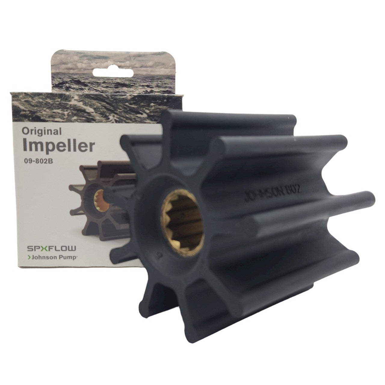 09-802B Johnson Pump F9B Nitrile Impeller | Genuine OEM Marine Part
