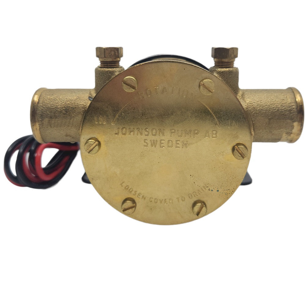 10-24689-01 Johnson Pump F4B-19 12V Bilge & Deck Wash Impeller Pump | Genuine OEM Marine Part