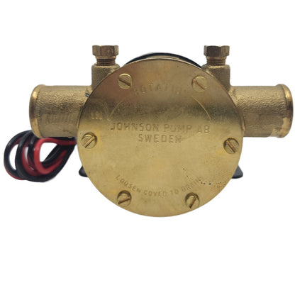 10-24689-01 Johnson Pump F4B-19 12V Bilge & Deck Wash Impeller Pump | Genuine OEM Marine Part