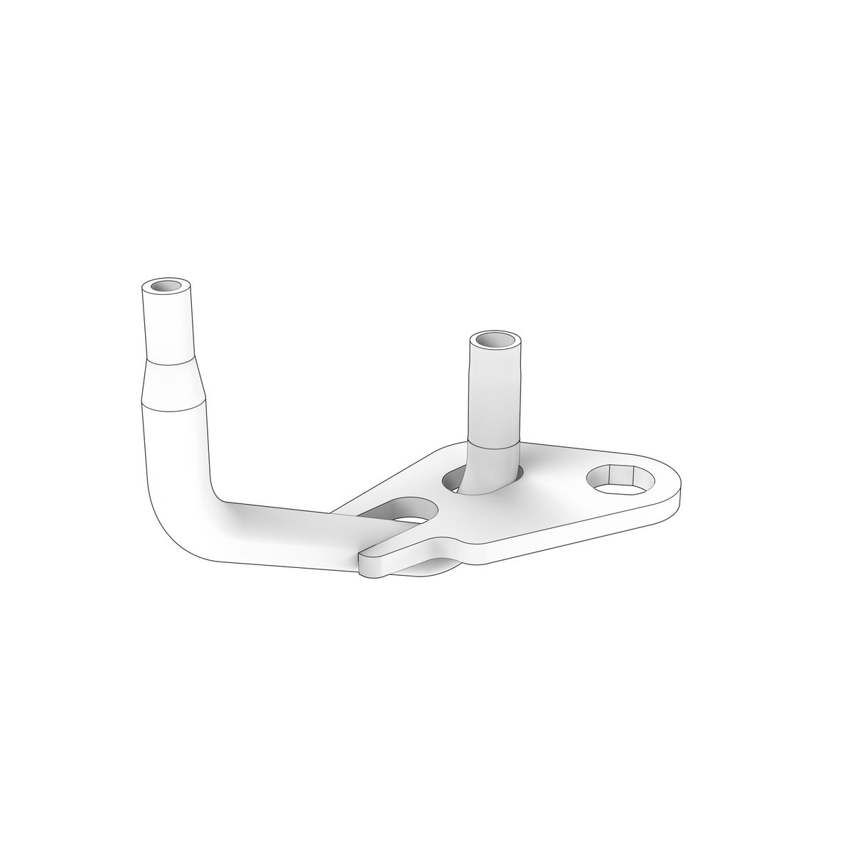 420628 Piston Cooling Jet | Genuine Volvo Penta Part - photo 2 of 2