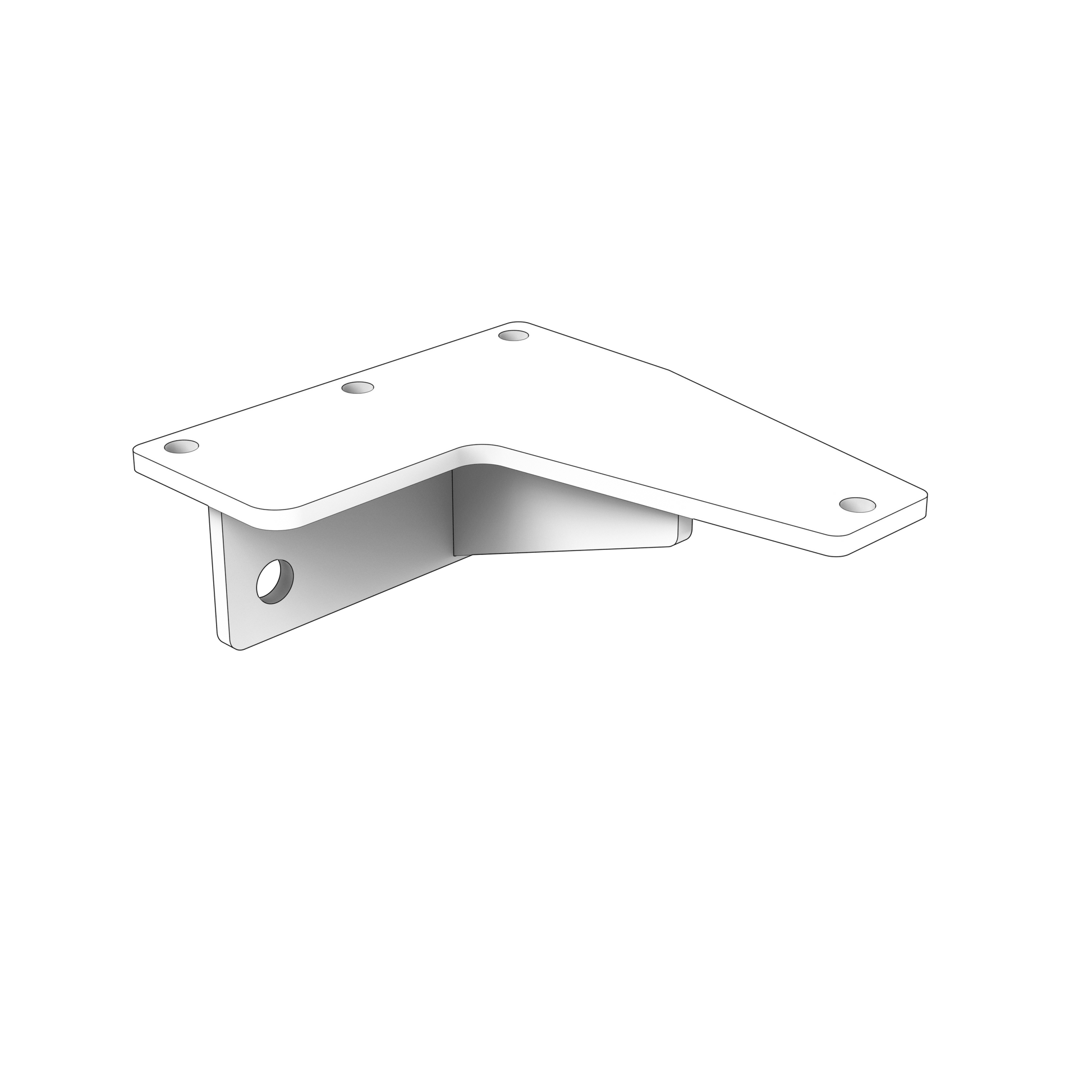 888833 Bracket | Genuine Volvo Penta Part - photo 2 of 2