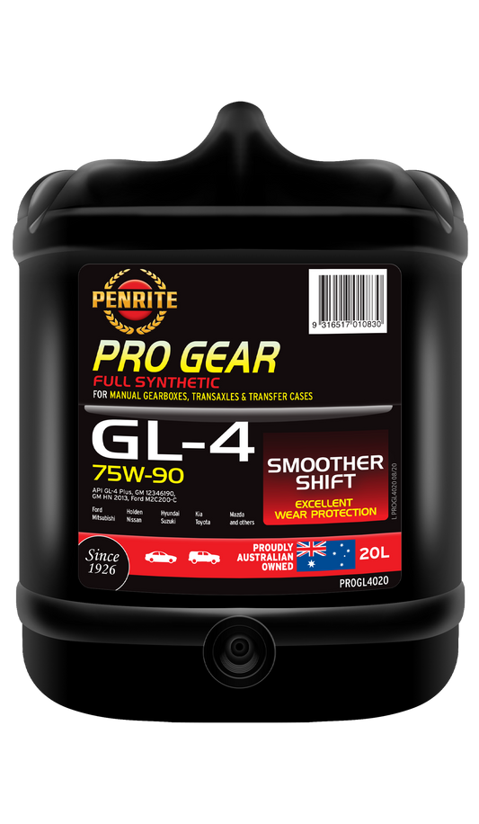 PROGL4020 Pro Gear GL-4 75W-90 (Full Synthetic) 20L