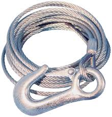 817500 Cable 5mm X 7.5m & Snap Hook | Marine Trailer Part