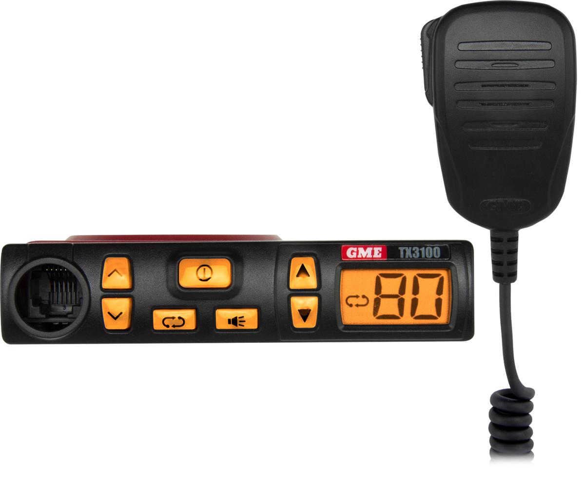 TX3100DP 5 Watt Super Compact UHF CB Radio | Genuine GME Electronics