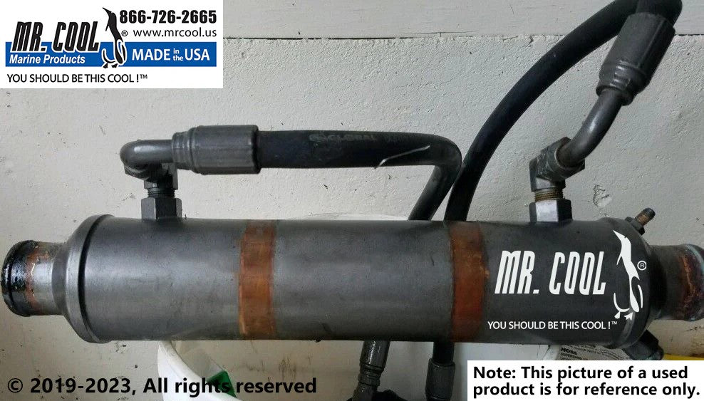 177525-04821 / 117524-04820 Aftermarket Yanmar 6LY3-STP KMH61A Oil Cooler | Sawley's Select Marine Parts
