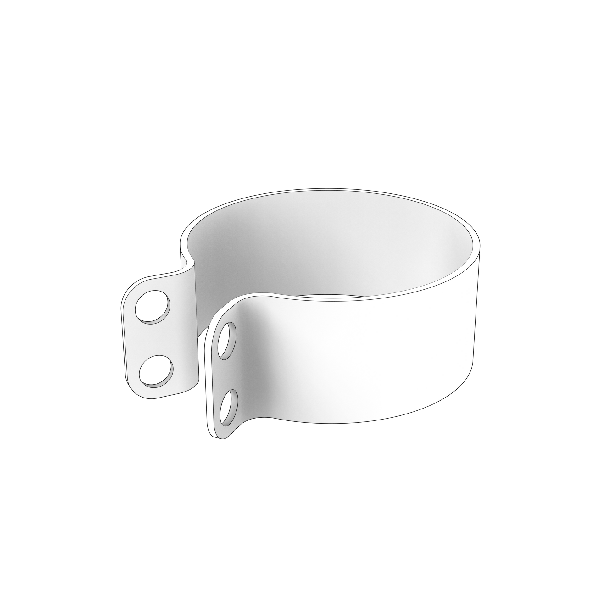 828418 Clamp | Genuine Volvo Penta Part - photo 2 of 2
