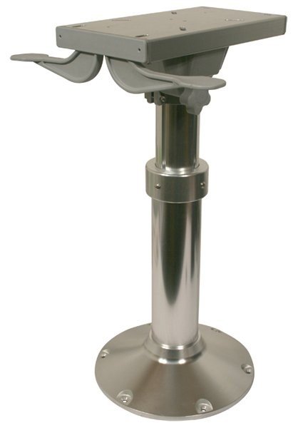 648632 Ocean Power Gas Adjustable Pedestal with Seat Slide 17-24" | Boat Seating