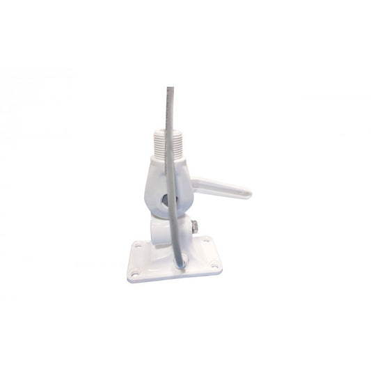 RA115 Reinforced Nylon 4-Way Ratchet Antenna Mount with Handle Lock | Marine Antenna Components