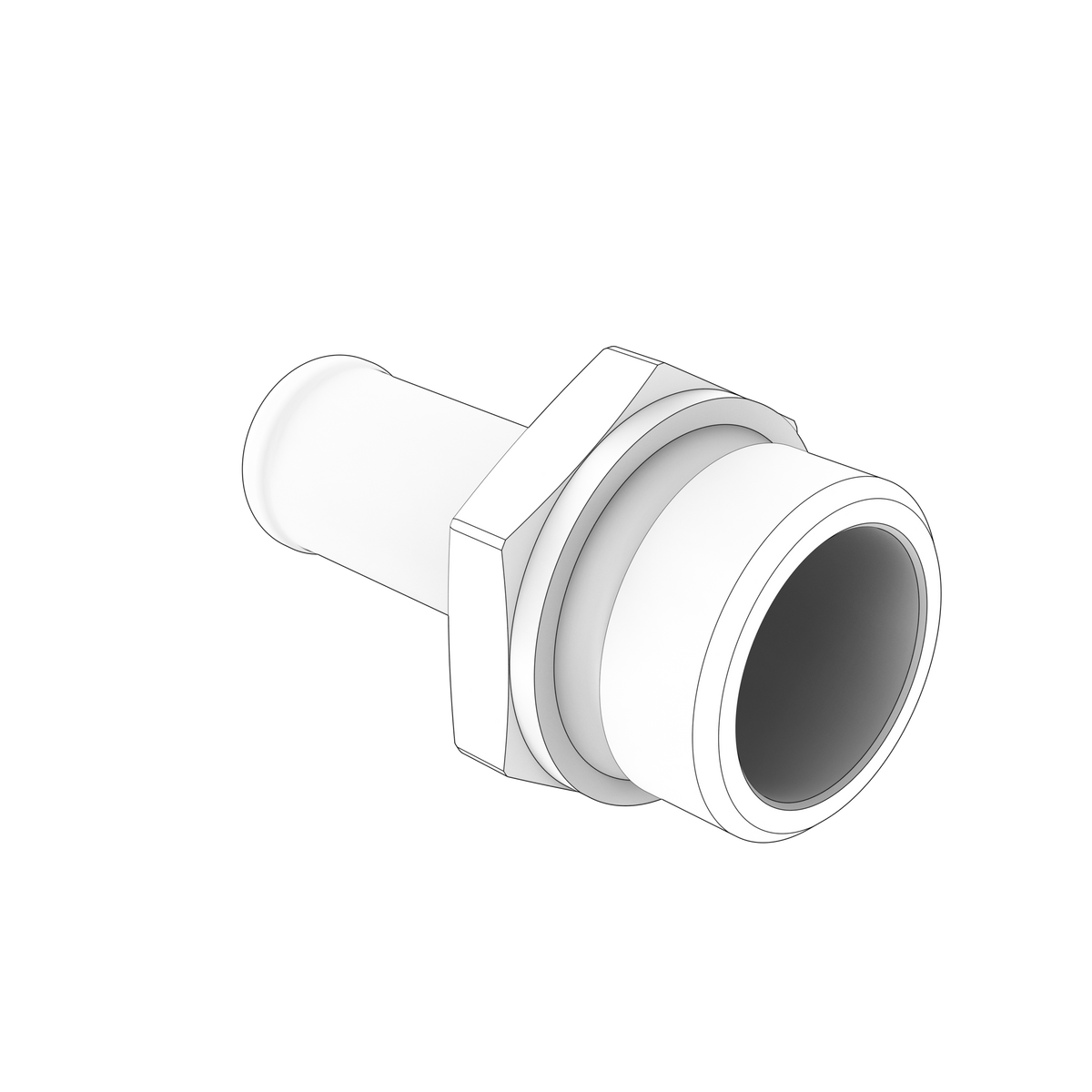 22850014 Hose Nipple | Genuine Volvo Penta Part - photo 2 of 2