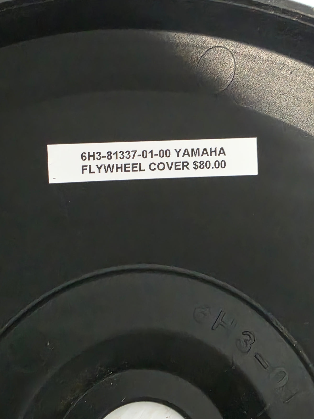 6H3-81337-01-00 Yamaha Flywheel Cover | Genuine Used Part - photo 4 of 10
