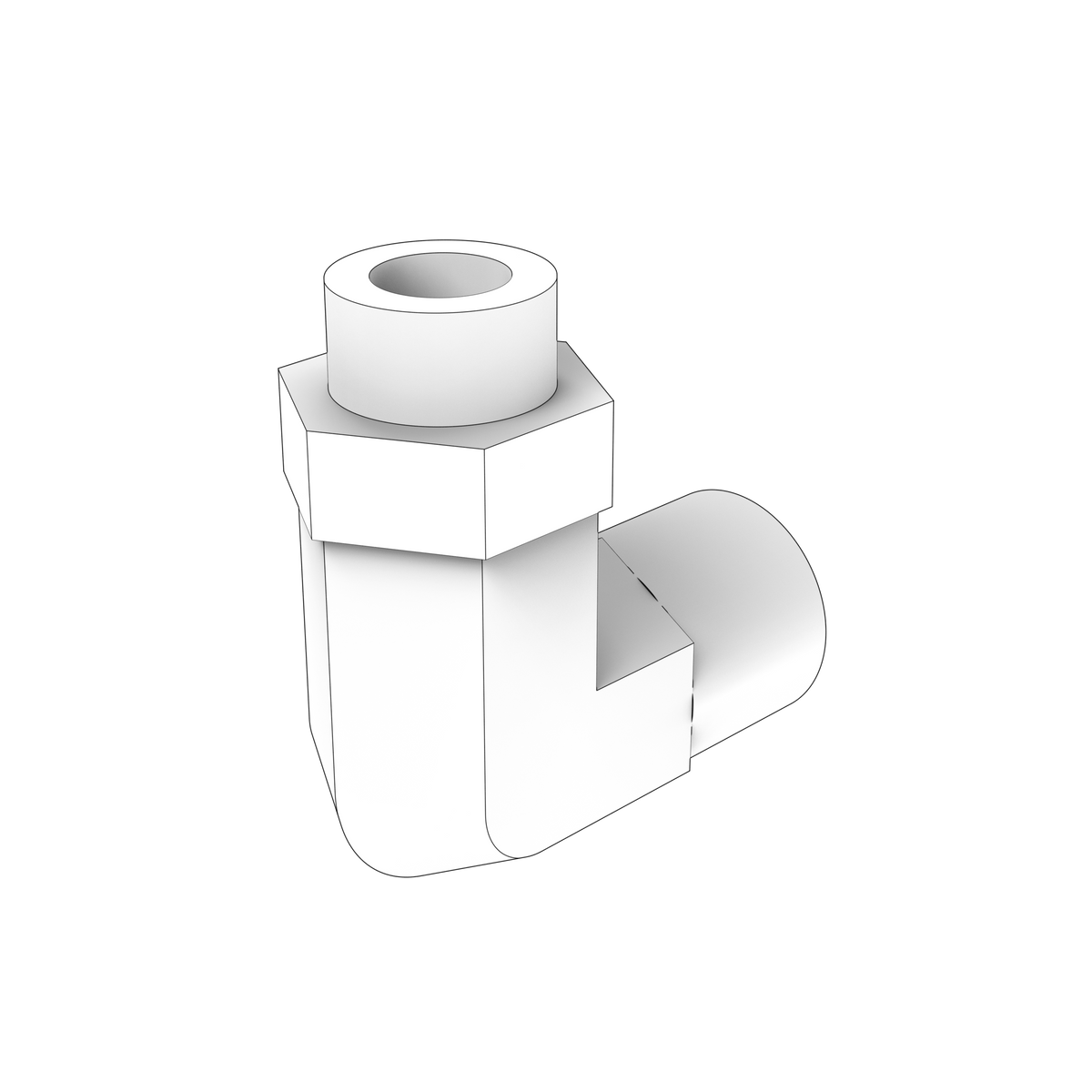 4881246 Elbow Nipple | Genuine Volvo Penta Part - photo 2 of 2