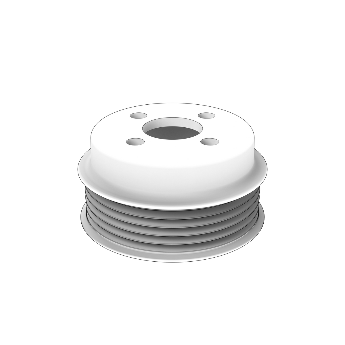 3812146 Pulley | Genuine Volvo Penta Part - photo 2 of 2