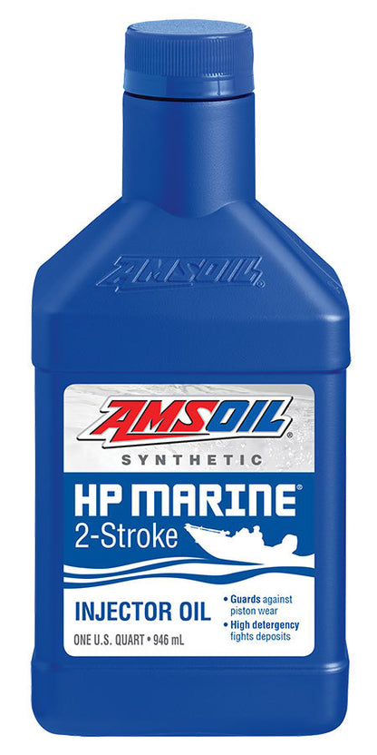 AMSOIL HP Marine® Synthetic 2-Stroke Oil - 1 Quart (946mL) XD100 Equivalent